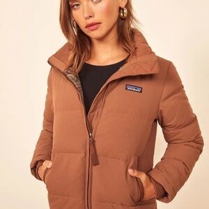 PATAGONIA Bivy 600 Fill Power Down Jacket in Sisu Brown sz M